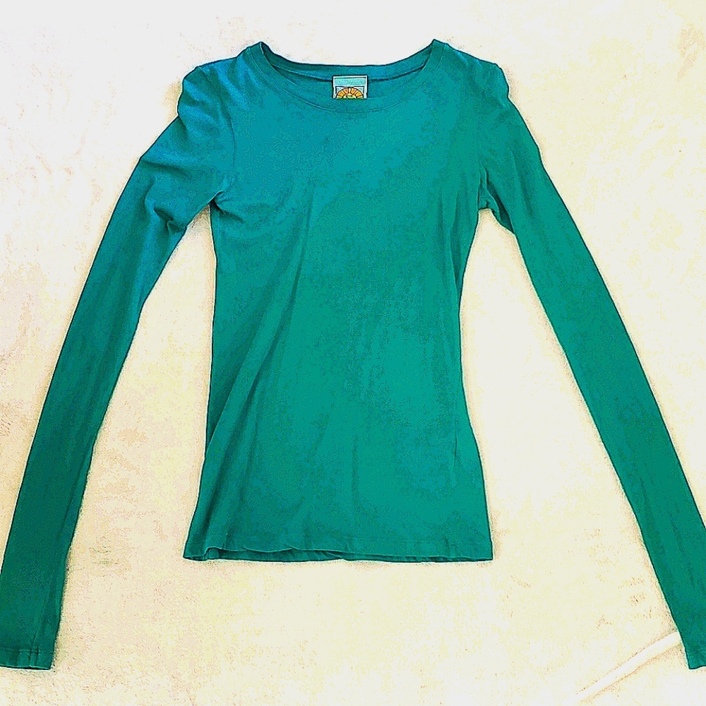 C&C California Teal Long Sleeve